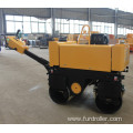 FYL-800 walk behind hydraulic steering double drum vibratory road roller price